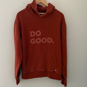 Cotopaxi Unisex Brick Red Do Good Hoodie Size Medium